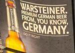 Warsteiner billboard becks